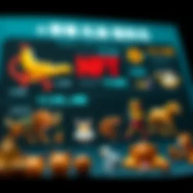 An infographic displaying the evolution of NFTs in the digital art space.