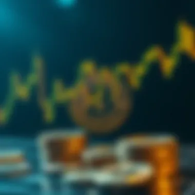 Fluctuations in Bitcoin and USD Value Visual representation of Bitcoin and USD value fluctuations