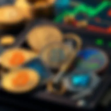 A digital representation of cryptocurrency assets