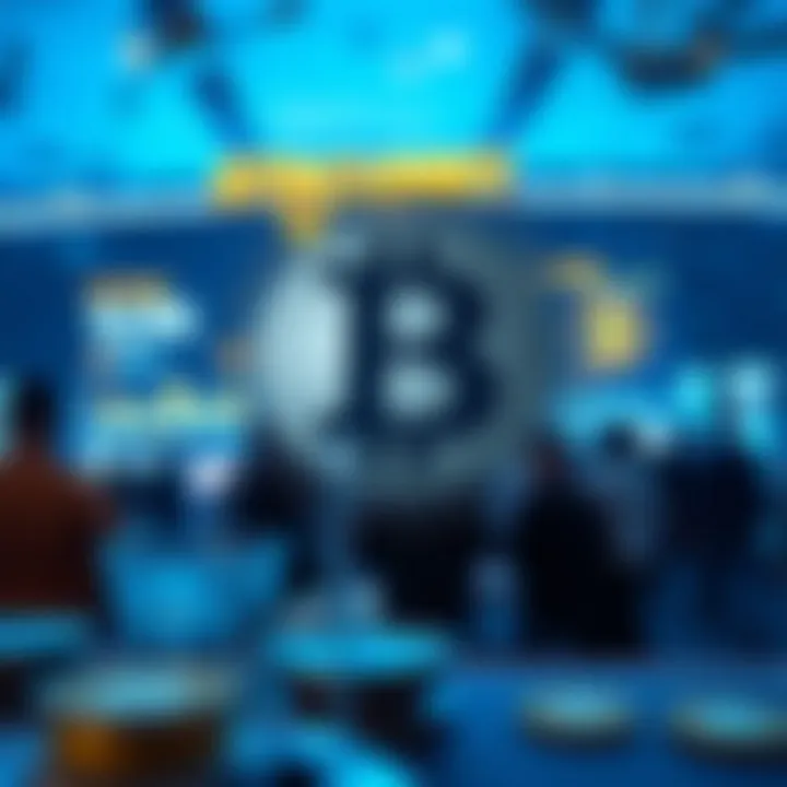 Insightful graphics illustrating cryptocurrency events