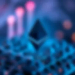 Ethereum logo representing blockchain innovation