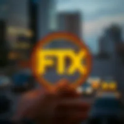 FTX logo representing the company's influence in the crypto market