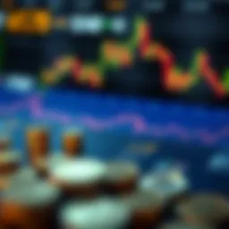 Conceptual illustration of index funds versus ETFs